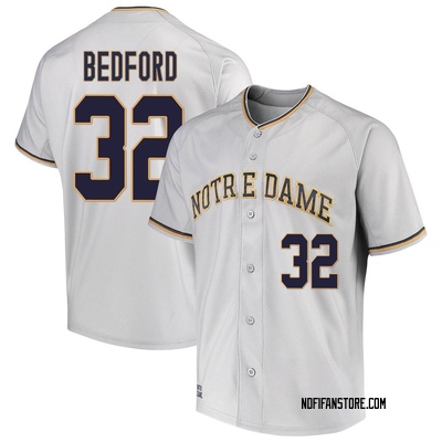 Men's Matt Bedford Notre Dame Fighting Irish Replica Performance Baseball Jersey - Gray