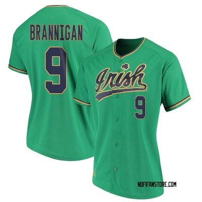 Women's Jack Brannigan Notre Dame Fighting Irish Replica Performance Baseball Jersey - Green