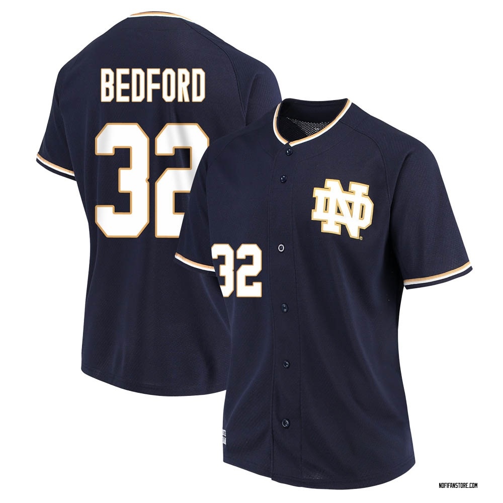 Women's Matt Bedford Notre Dame Fighting Irish Replica Performance Baseball Jersey - Navy