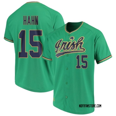 Youth Josh Hahn Notre Dame Fighting Irish Replica Performance Baseball Jersey - Green