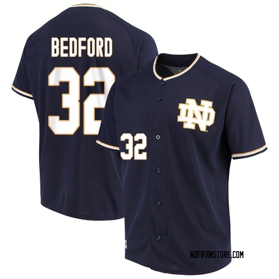 Youth Matt Bedford Notre Dame Fighting Irish Replica Performance Baseball Jersey - Navy